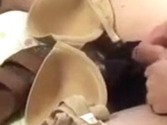 Fucking wife's bra and fuck toys part 1