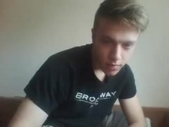 German cute athletic boy cums on cam  sexy tight ass doggie