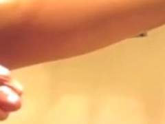 Rhianna Cocktress in glossy pantyhose