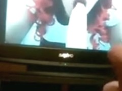 Jerking on a cock sucking crossdresser