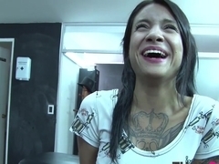 Mara in Tattooed Latina Gets Drilled