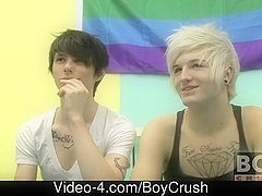 Those 2 boyfriends take the Boycrush studio by storm utilizing all its space for their hardcore ha.