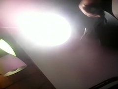 horny black dude beating off