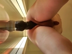 Guy fucking bam dildo