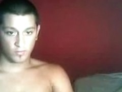 Straight guys feet on webcam #545