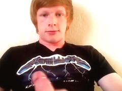 Redhead Guy Wank