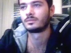 Greek Str8 Webcam Boy Is Jerking His Big Cock