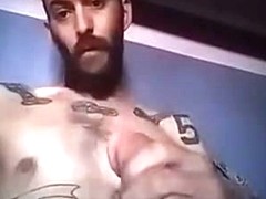 Stroking My Huge Cock Until I Cum