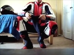 Fun in Race Leathers