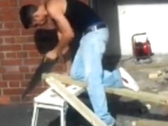 Spy hawt hawt construction worker NO NUDITY uk, vigour tools