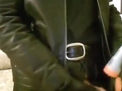 Leather Panties Jerk-off Part One