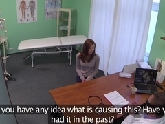 Fake Hospital Innocent redhead gets a creampie