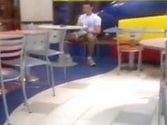 masturbating in fast food restaurant