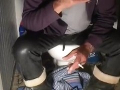 nlboots - rubber boots, rubber trousers, smokin', shitter