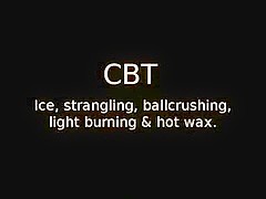 CBT - ball-crushing, *********** wax-play,