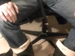 nlboots - aigle jodphurs, socks, exposed feet & bata wellies