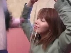 The masturbation was showing to dilettante gal(censored)