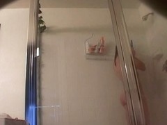 Candid girl from shower