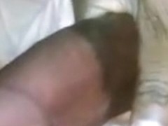 jerking my dick with condom