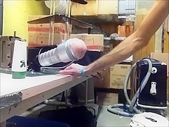 Fleshlight quickie at work!!