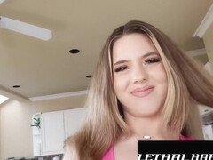 Petite Cute Babe Rides The Cock Like A Pro