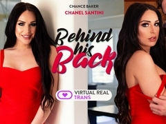 Chanel Santini in Behind his back - VirtualRealTrans