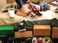 Sneaker fucking - a birthday video