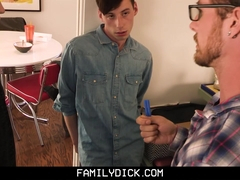 FamilyDick - Handsome Daddy Joins Threesome