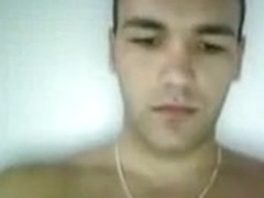 Straight guys feet on webcam #302