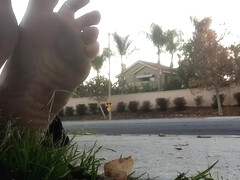 Public bare feet 2