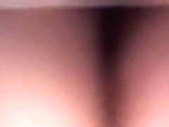 Pink panty upskirt and cute pussy flash on voyeur cam