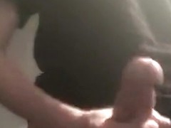 Teen Wanks His Big Dick