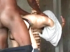 Nice Boy Was Fucked By Black In An Old Building