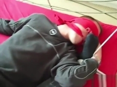 two lads find socks horny