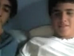 Hottest male in crazy handjob, amateur gay porn video