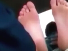 Jon Foot Tickled in a Car