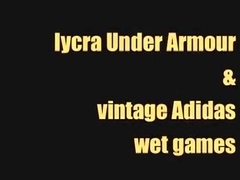 Lycra Under Armour & vintage Adidas wet games