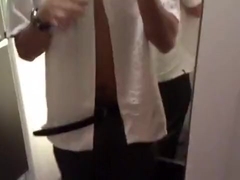 edging in changing room