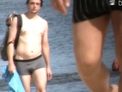 Hot looking amateur people on best nude beach video