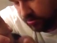 Me Blowing the Baby Bear