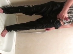 Amazing male in incredible amateur, handjob homosexual porn video