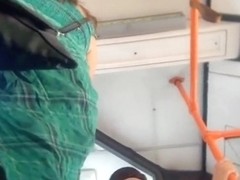 Recent upskirt movie from public transport