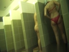 Hidden cameras in public pool showers 804