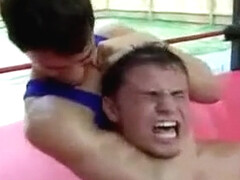 Crazy male in exotic sports gay adult scene