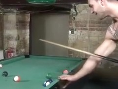 Hot hunks get hard during strip pool