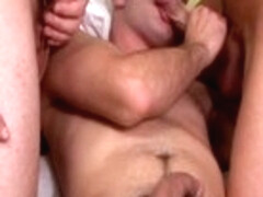 Crazy male pornstar in horny gangbang, swallow homo xxx scene