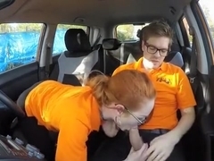 Sweet teen Ella Hughes fucked by her driving instructor