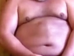 Hairy Bear Jo In Dressing Room