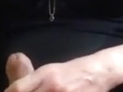 horny in black corsage