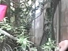 Japanese outdoor masturbating